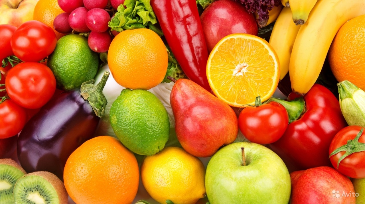 фрукты с овощами