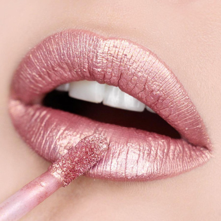 золотые губы фото